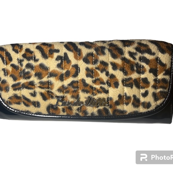 LUX DE VILLE MISS LUX CLUTCH BLK/LEOPARD - Picture 9 of 11